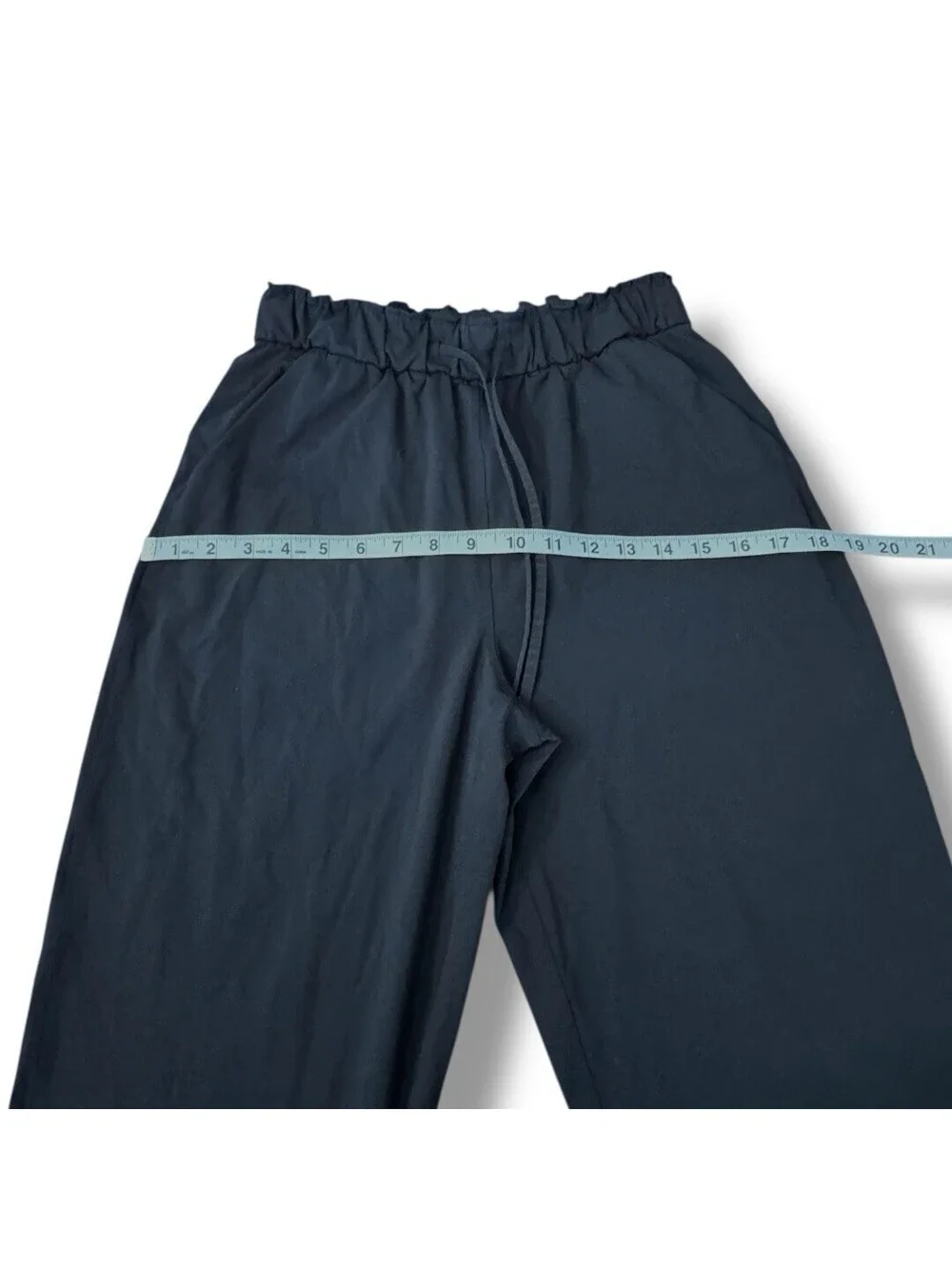 Lululemon Stretch High Rise Jogger Black W5DQDS Drawstring Active Women’s Size 6